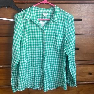 J.Crew button up NWT